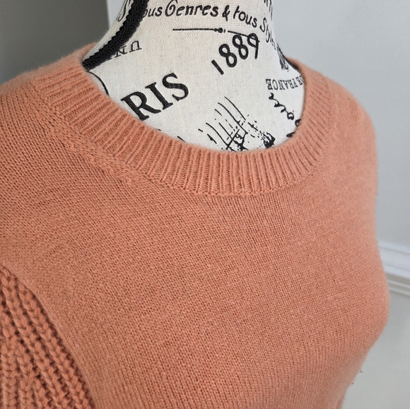 Ann Taylor Dark Peach Color Sweater - Picture 5 of 8